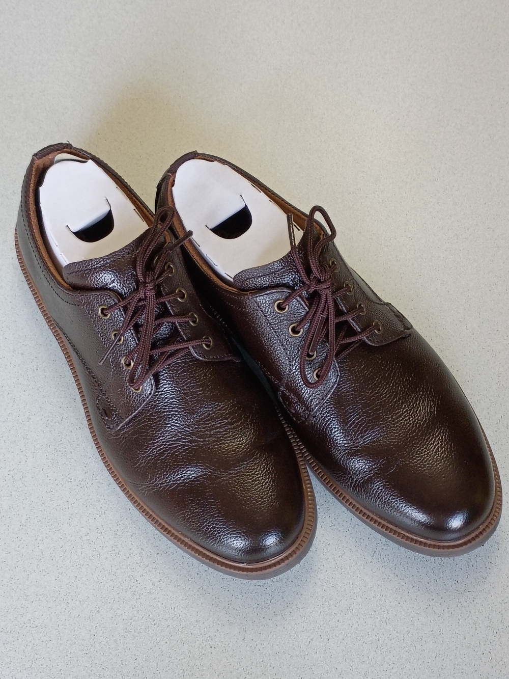 Boys Size 6.5M Brown Oxford Dress Shoes Leather Formal Church School Uniform